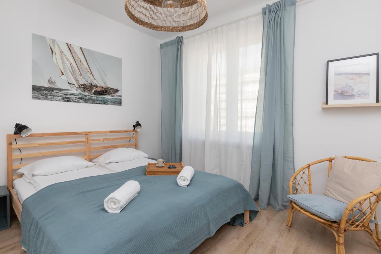 Marina Corner Apartment Gdynia By Noclegi Renters Eksteriør bilde